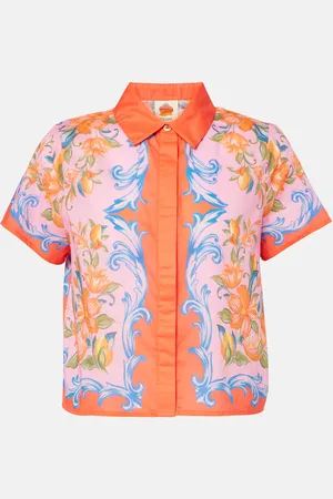 Farm Rio Sicily floral cotton shirt