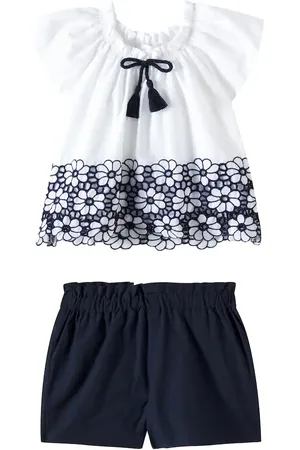PATACHOU Baby bow-detail cotton dress