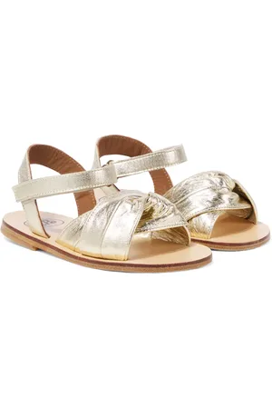 PèPè PÃ¨PÃ¨ Metallic leather sandals
