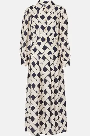 RIXO London Analise printed maxi dress