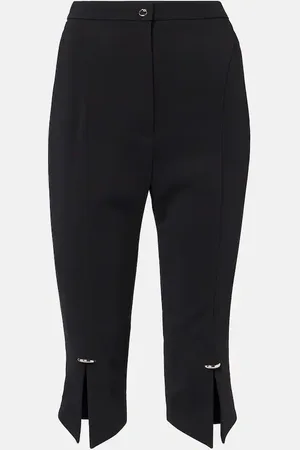 MUGLER Pierced capri pants