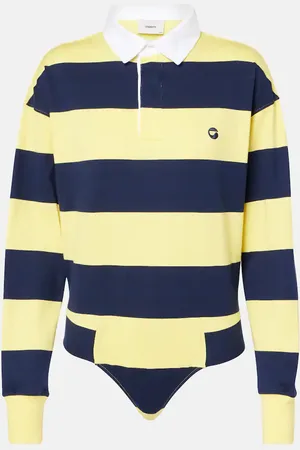 COPERNI Striped cotton bodysuit