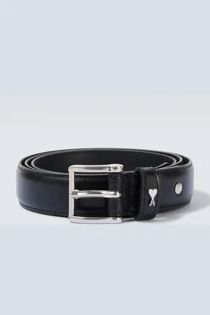 Ami Paris Paris leather belt