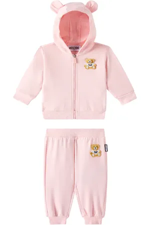 Moschino Baby Teddy Bear cotton hoodie and sweatpants