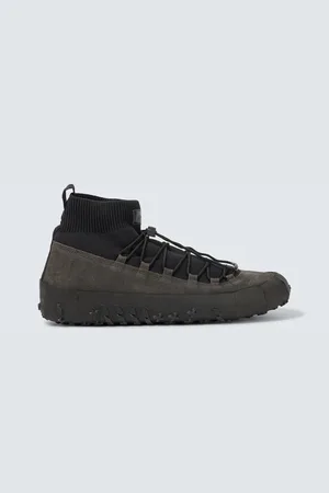 LEMAIRE X Vibram suede-trimmed sneakers