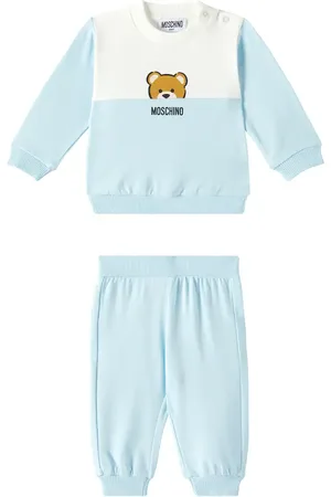 Moschino Baby cotton jersey T-shirt and shorts set