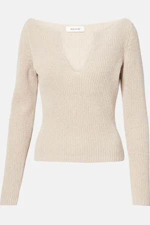 AYA MUSE Caeli cotton-blend top