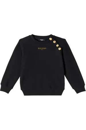 Balmain Printed cotton sweatshirt
