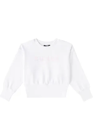 Balmain Printed cotton sweatshirt