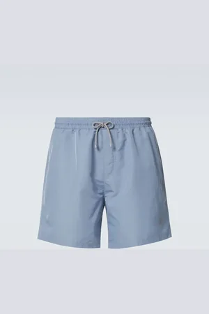 Brunello Cucinelli Logo swim trunks