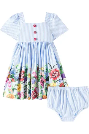 Dolce & Gabbana Baby floral cotton dress