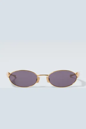 Bottega Veneta Sardine oval sunglasses