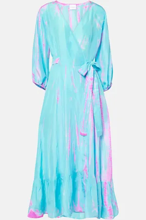 ANNA KOSTUROVA Hailey silk maxi dress