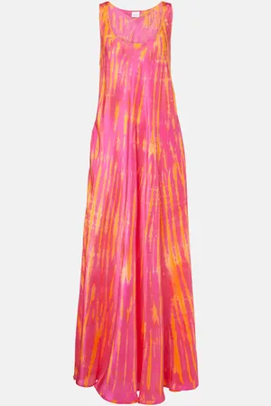 ANNA KOSTUROVA Camille silk maxi dress
