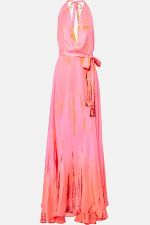 ANNA KOSTUROVA Silk maxi dress