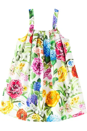 Dolce & Gabbana Floral cotton dress