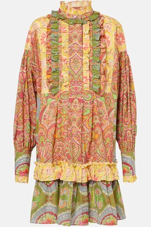 VALENTINO Voyage Imaginaire cotton minidress