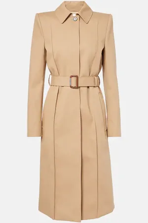 Alexander McQueen Cotton trench coat