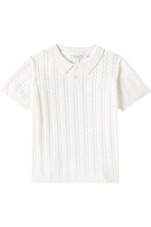 BONPOINT Elendir cotton and cashmere polo shirt