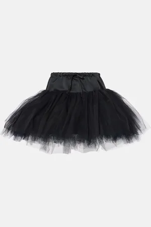 Simone Rocha Tiered tulle miniskirt