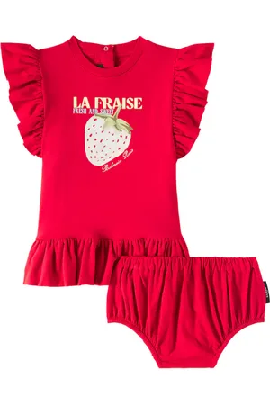 Balmain Baby cotton jersey dress