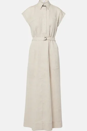 Brunello Cucinelli Linen maxi dress