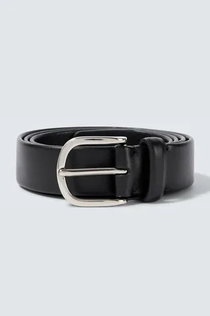 BRIONI Braided leather belt