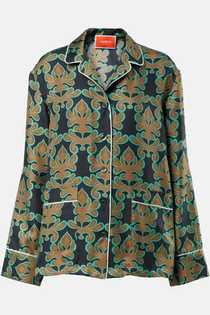 La DoubleJ Printed silk shirt