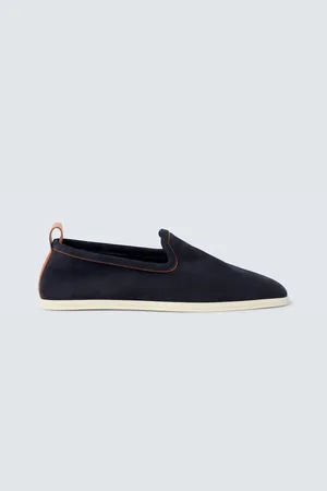 Loro Piana Venice Walk suede loafers