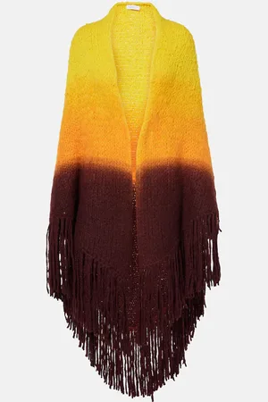 GABRIELA HEARST Lauren dyed cashmere poncho