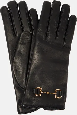 Gucci Horsebit leather gloves
