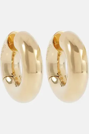 Saint Laurent Tube hoop earrings
