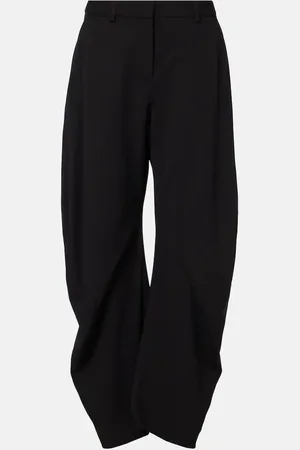 Acne Studios Mid-rise wide-leg pants