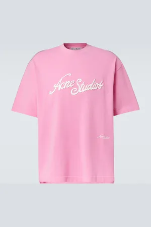 Acne Studios Logo embroidered cotton T-shirt