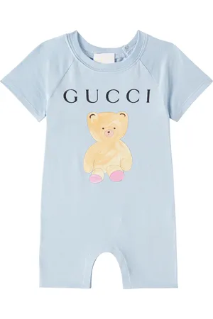 Gucci Baby printed cotton bodysuit