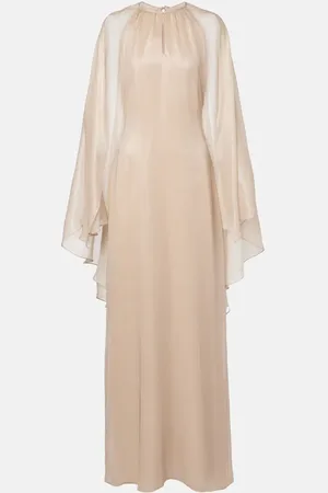 Tom Ford Caped satin gown