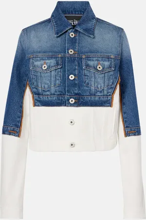 Jean Paul Gaultier Petit Grand paneled denim jacket