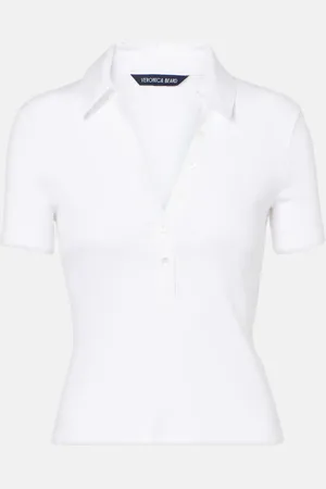 VERONICA BEARD Kearney cotton-blend top
