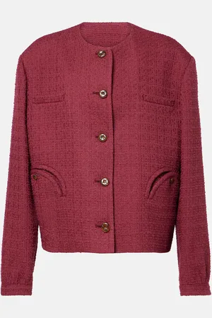 Blazé Milano BlazÃ© Milano Rush Gliss cotton-blend bouclÃ© jacket