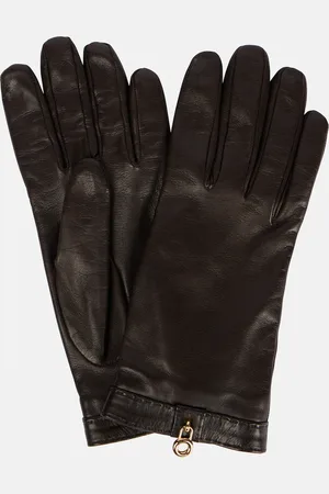 Loro Piana Nora leather gloves