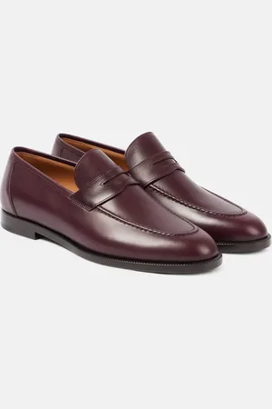 Loro Piana Sergio leather loafers