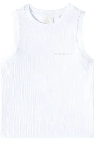 Givenchy Logo ribbed-knit cotton tank top