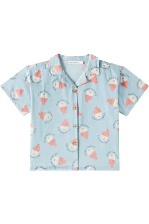 Bobo Choses Morning Egg denim shirt