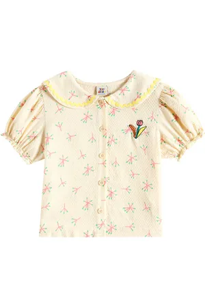 Jelly Mallow Candy Flower floral sailor shirt