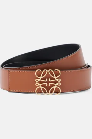 Loewe Anagram reversible leather belt