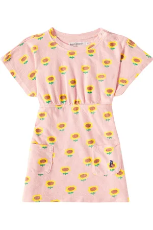 Bobo Choses Baby Sunflower cotton jersey dress