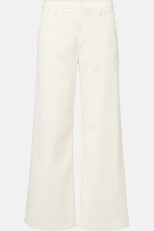 AG Jeans Caden cotton-blend twill wide-leg pants
