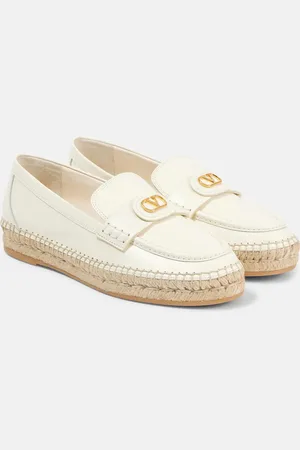 VALENTINO GARAVANI VLogo Signature leather espadrilles