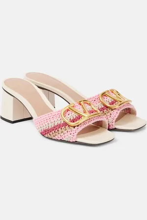 VALENTINO GARAVANI VLogo 60 crochet mules