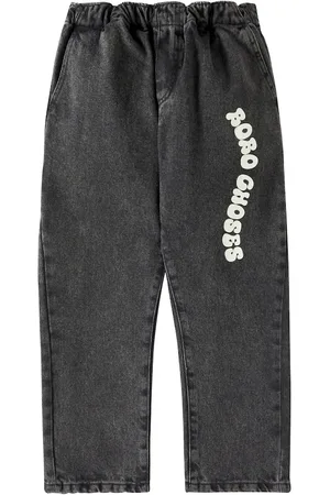 Bobo Choses Wavy straight jeans